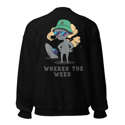 Where's The Weed Sweater